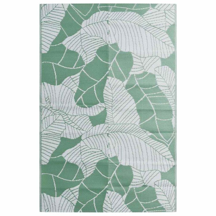 Vidaxl à l'extérieur du tapis 190x290 cm vert polypropène