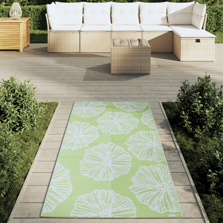Vidaxl Extérieur Rug 80x150 cm Green en polypropène