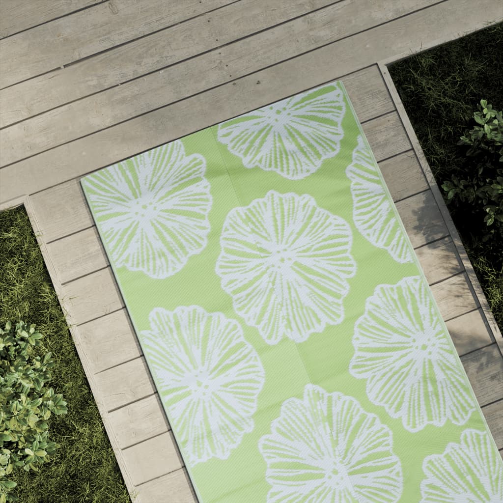 Vidaxl Extérieur Rug 80x150 cm Green en polypropène