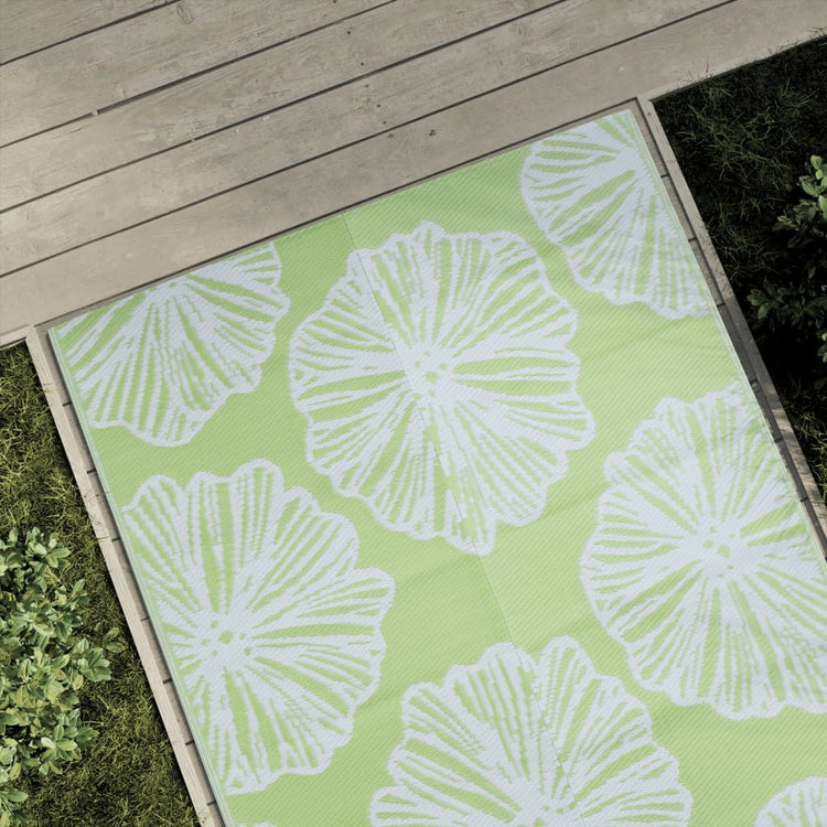 Vidaxl à l'extérieur du tapis 120x180 cm vert polypropène