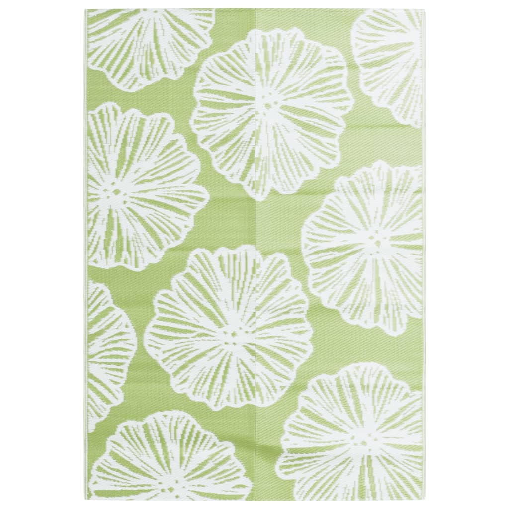 Vidaxl à l'extérieur du tapis 160x230 cm vert polypropène