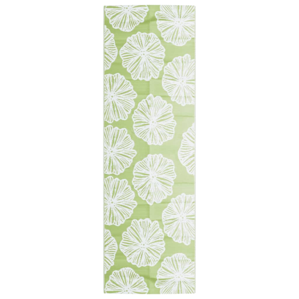 Vidaxl Extérieur Rug 80x250 cm Green en polypropène