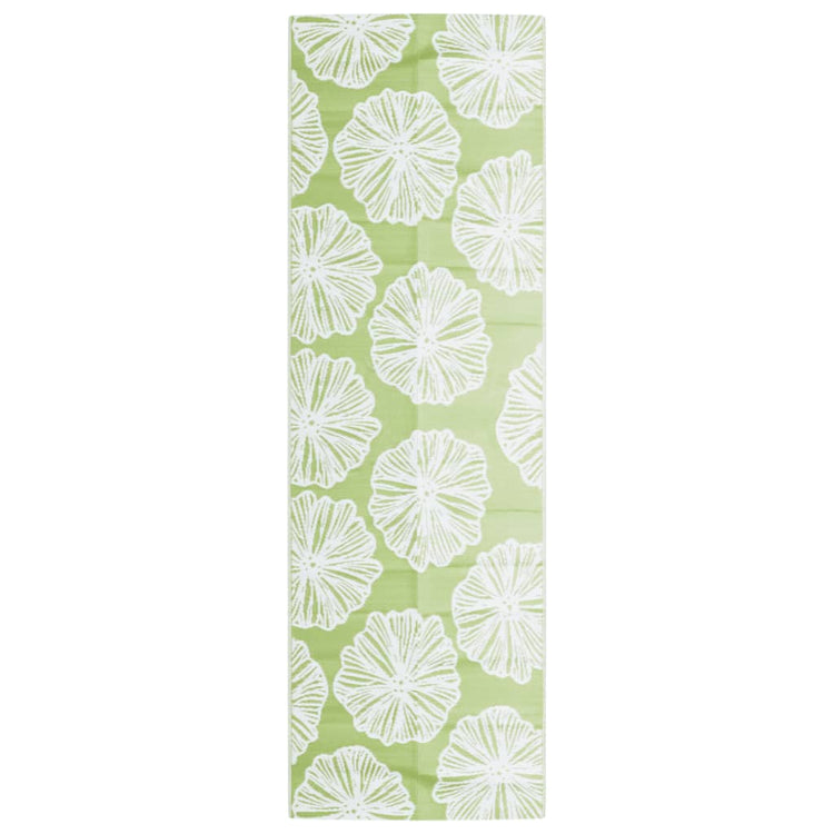 Vidaxl Extérieur Rug 80x250 cm Green en polypropène