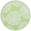 Vidaxl Extérieur tapis Ø 120 cm Green en polypropène