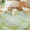 Vidaxl Extérieur tapis Ø200 cm Green en polypropène