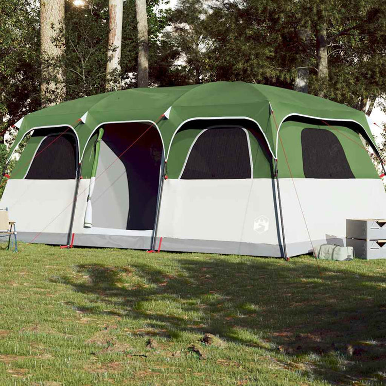 Vidaxl Family 9 personnes étanche verte