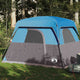 Tente VidaXL 4 personnes imperméable bleue