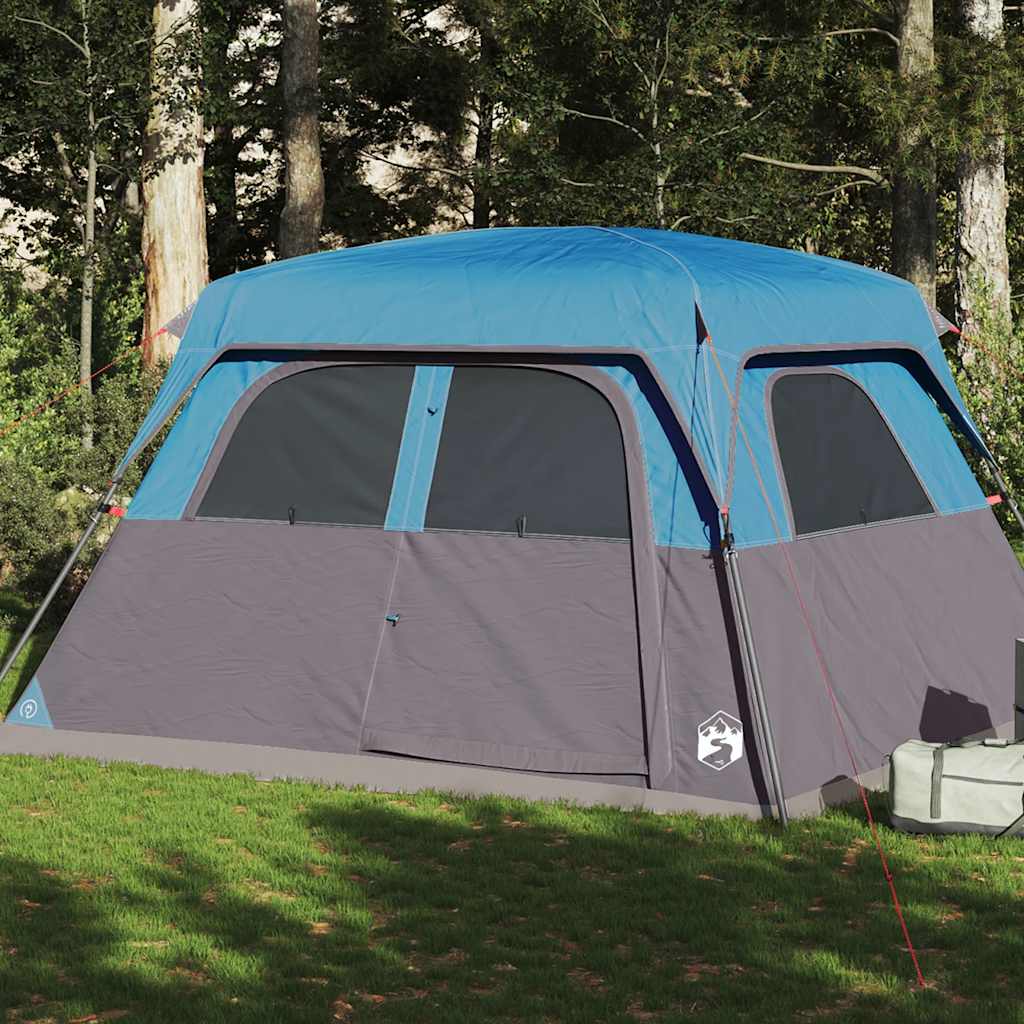 Vidaxl Family 6 Person Blue imperméable