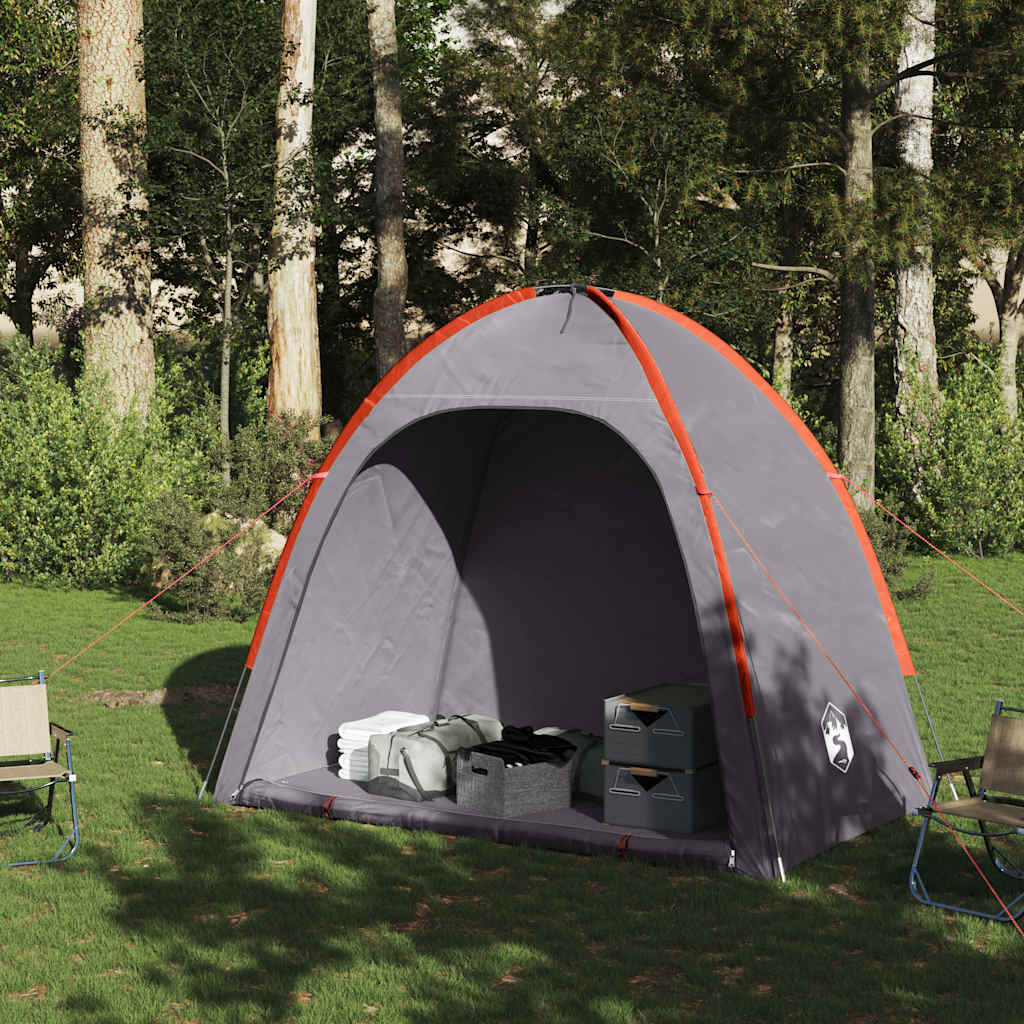 Tente de rangement Vidaxx imperméable gris et orange