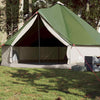 VidaXL tente tipi 8 personnes imperméable vert