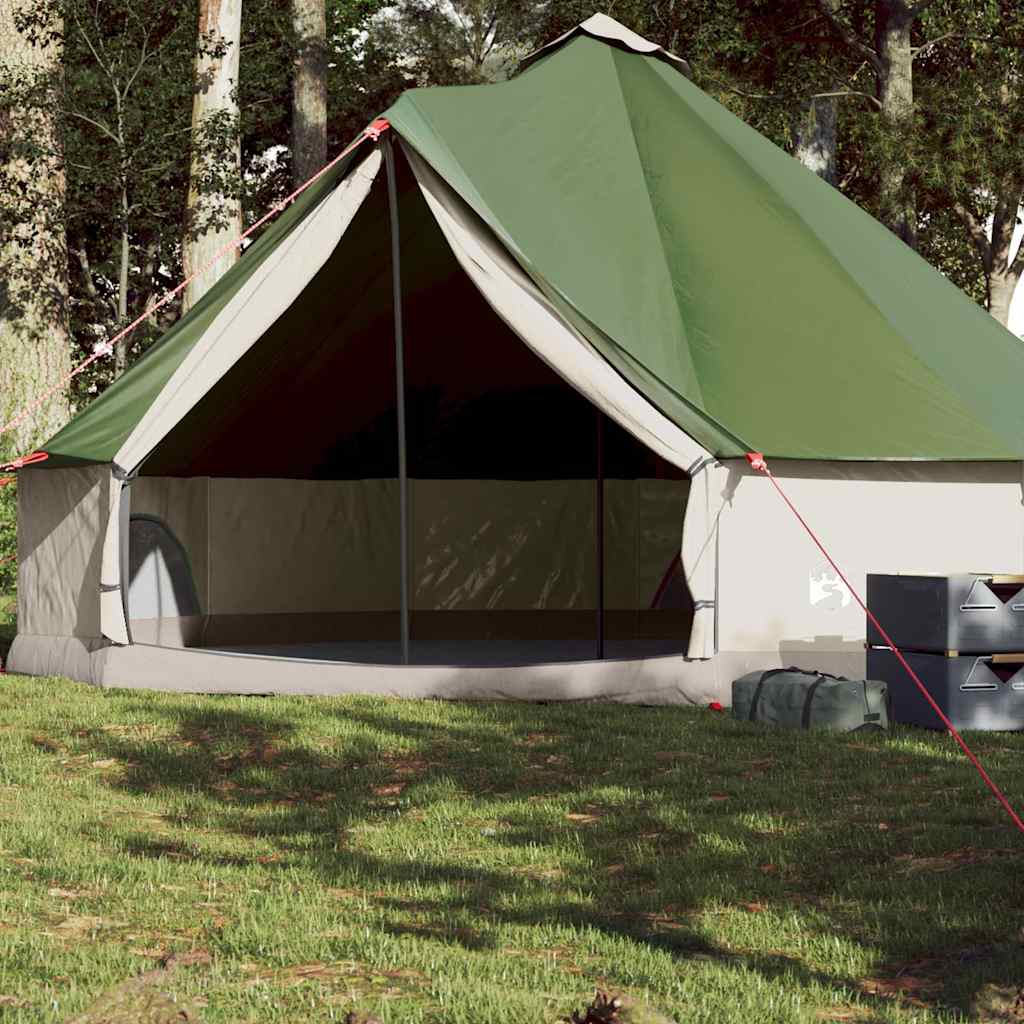 VidaXL tente tipi 8 personnes imperméable vert