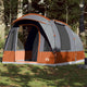 Tente tunnel Vidaxx 3 personnes imperméable gris et orange
