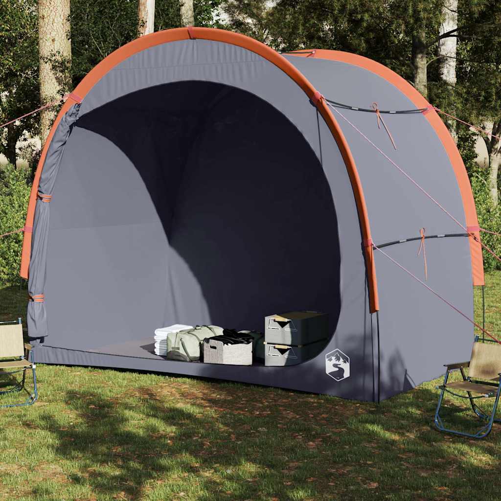 Tente de rangement Vidaxx imperméable gris et orange