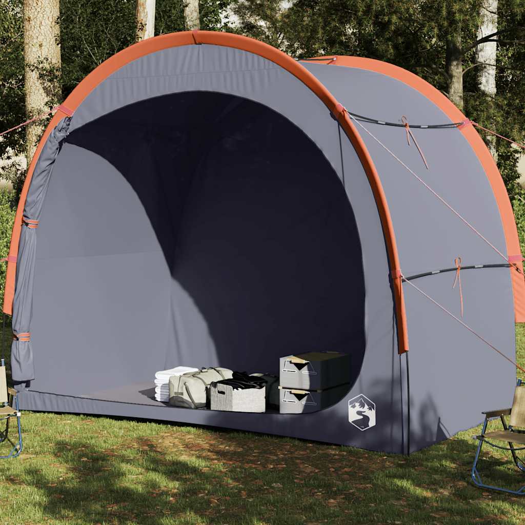 Tente de rangement Vidaxx imperméable gris et orange