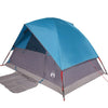 Vidaxl dome tente 4 personnes imperméables bleu