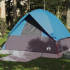 Vidaxl dome tente 4 personnes imperméables bleu