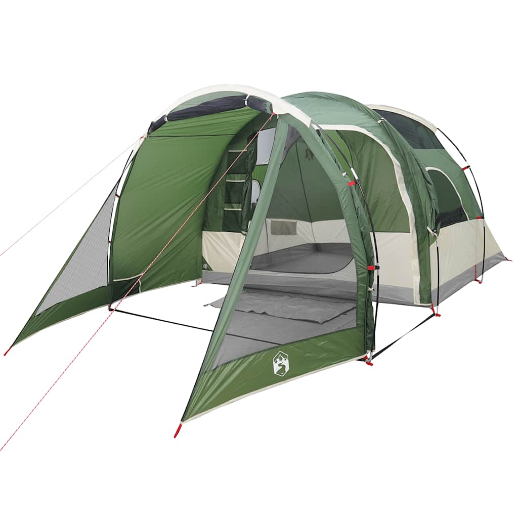 Vidaxl Tunnel Tent à 4 personnes étanche verte