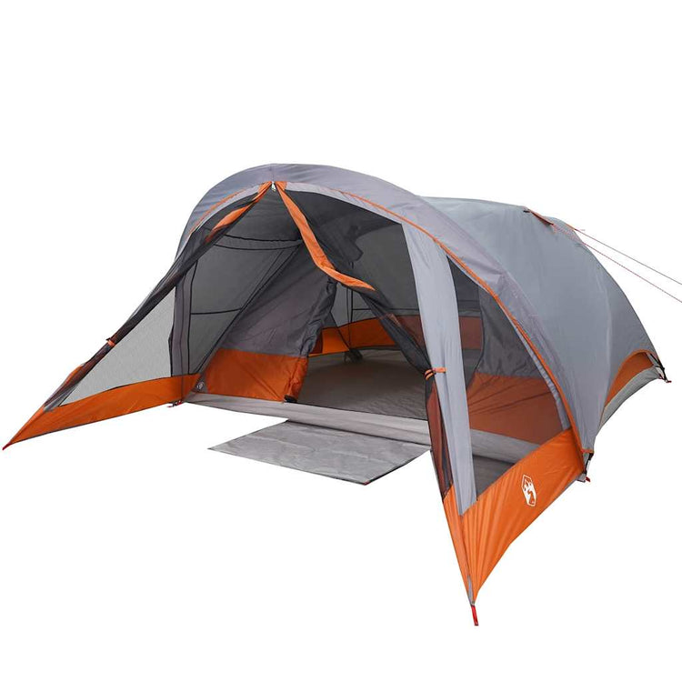Famille Vidaxl Gris imperméable de 6 personnes.