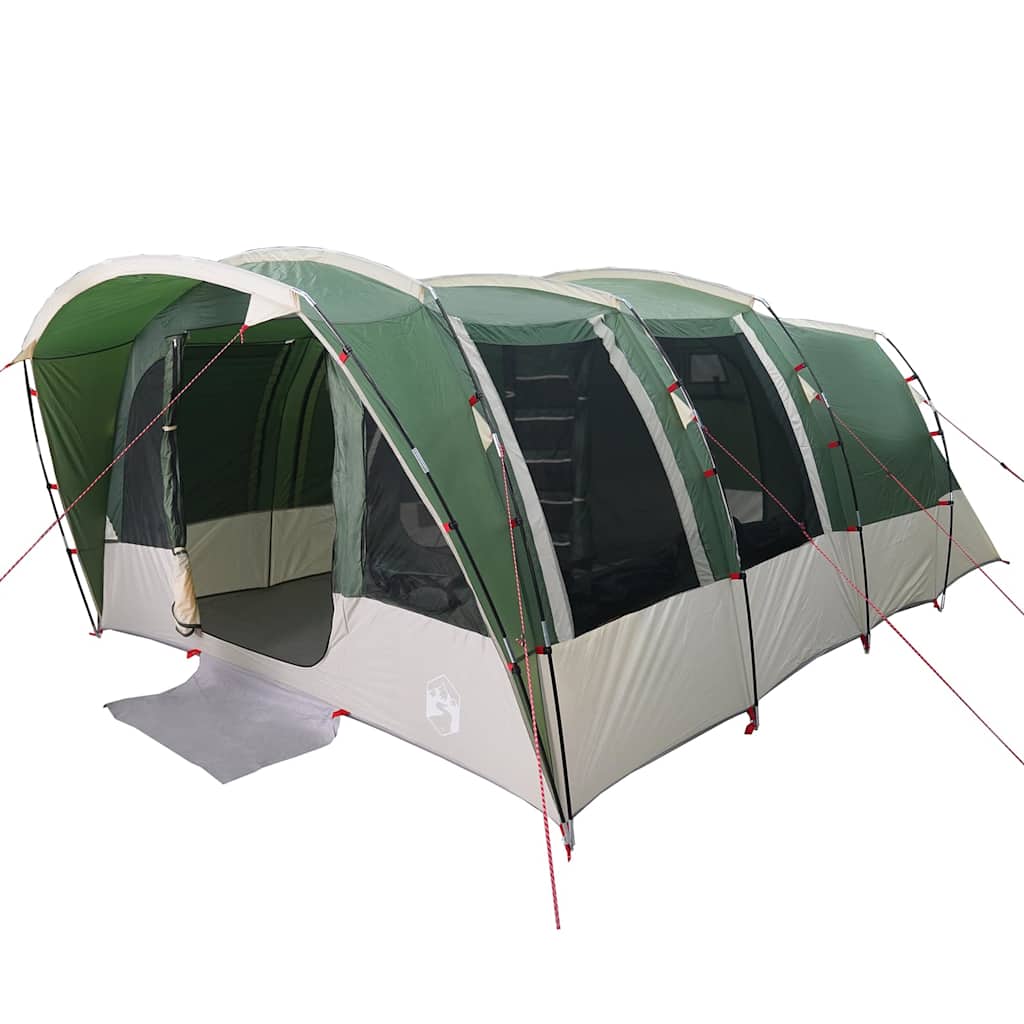 Tente tunnel VidaXL 8 personnes imperméable vert