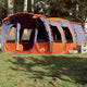 Tente tunnel VidaXL 8 personnes imperméable grise