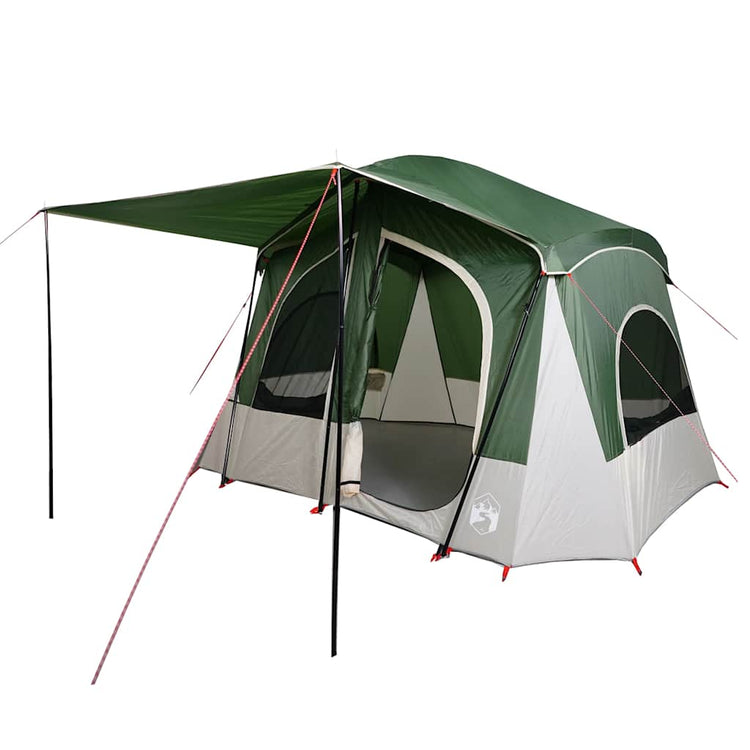 Vidaxl Tent à 5 personnes étanche verte