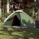 Vidaxl dome tente 2 personnes étanche verte