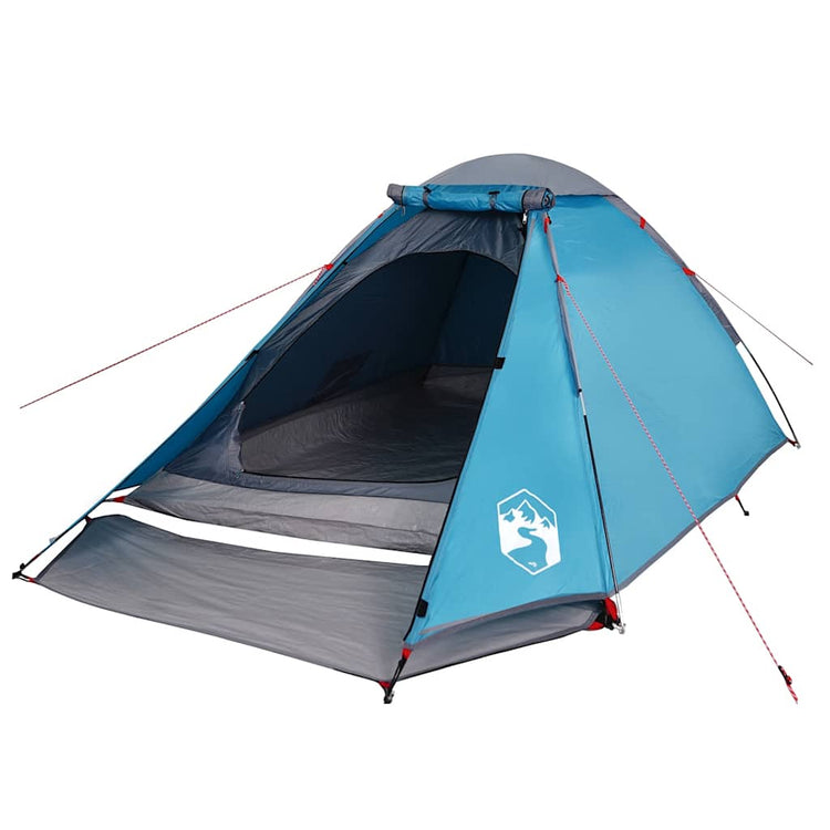 Vidaxl dome tente 2 personnes imperméables bleu