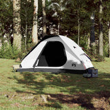 Vidaxl dome tente 6 personnes imperméabilisantes poussière blanche - afbeelding 3
