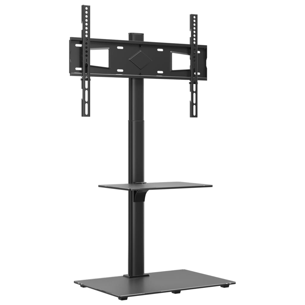 Vidaxl TV Standard Corner Modèle 2 couches pour 32 à 65 pouces noir