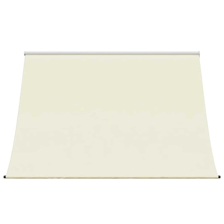 Vidaxl Luifel extensible 250x150 cm tissu et crème en acier -colore