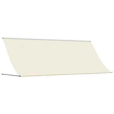 Vidaxl Laifel extensible 350x150 cm tissu et crème en acier -colore