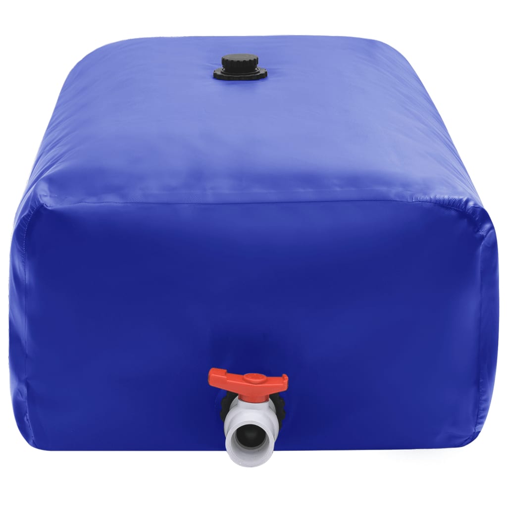 Réservoir d'eau VidaXL avec robinet pliable 100 l PVC