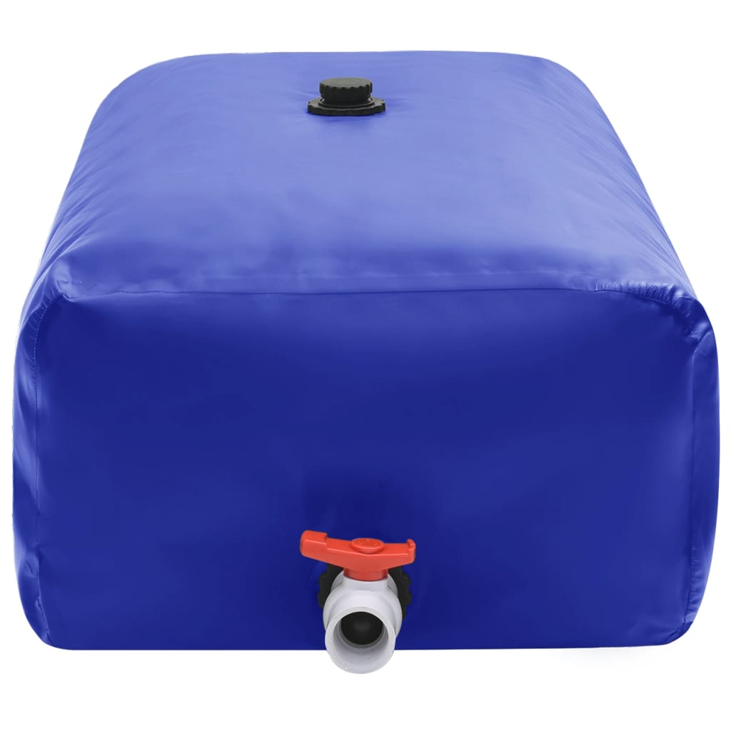 Réservoir d'eau VidaXL avec robinet pliable 500 l PVC