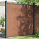 Vidaxxl panneau de clôture 173x186 cm hkc marron