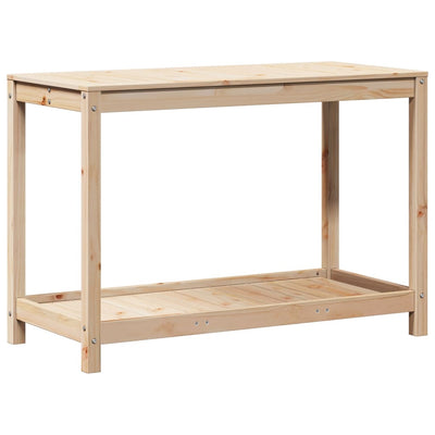Tableau Vidaxl Botto avec étagère 108x50x75 cm Pine solide