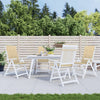 Coussins de chaise vidaxl 4 st arrière haut 120x50x4 cm en tissu mélange beige