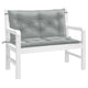 Vidaxl Garden Banc Cushions 2 ST 100X50X7 CM GRAI