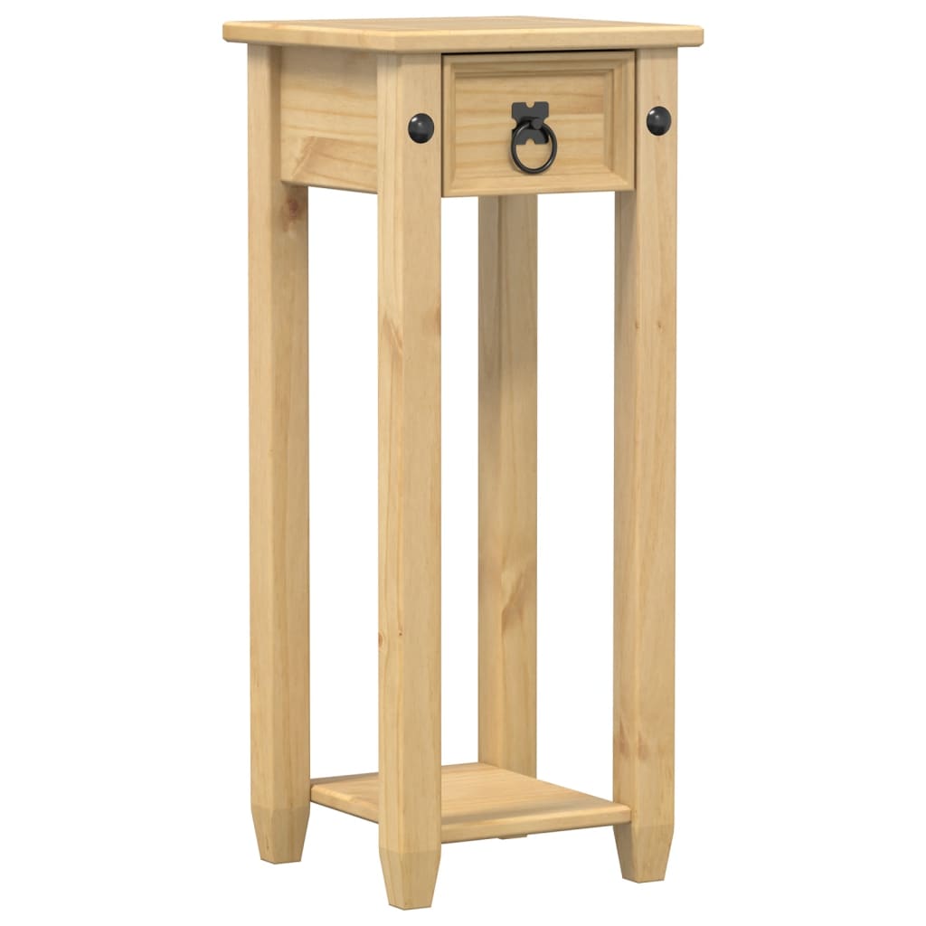 Vidaxx support pour plantes corona 30x30x73 cm bois de pin massif