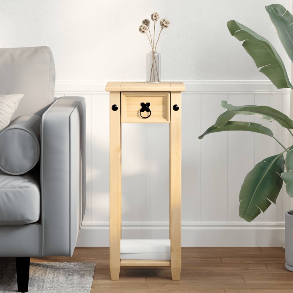 Vidaxx support pour plantes corona 30x30x73 cm bois de pin massif