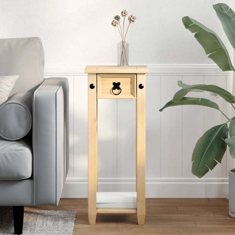Vidaxx support pour plantes corona 30x30x73 cm bois de pin massif