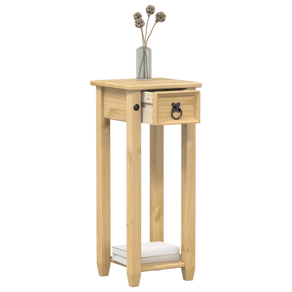 Vidaxx support pour plantes corona 30x30x73 cm bois de pin massif