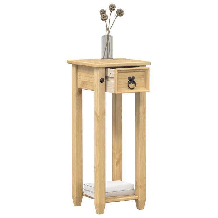 Vidaxx support pour plantes corona 30x30x73 cm bois de pin massif