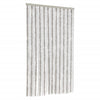 Vidaxl Fly Curtain 100x200 cm CHENILLE GREN ET BLANC