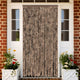 Vidaxl Fly Curtain 100x200 cm CHENILLE BEIGE et BRORN DROK