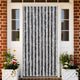 Vidaxl Fly Curtain 90x200 cm CHENILLE GREN ET NOIR