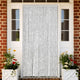 Vidaxl Fly Curtain 100x230 cm CHENILLE GREY