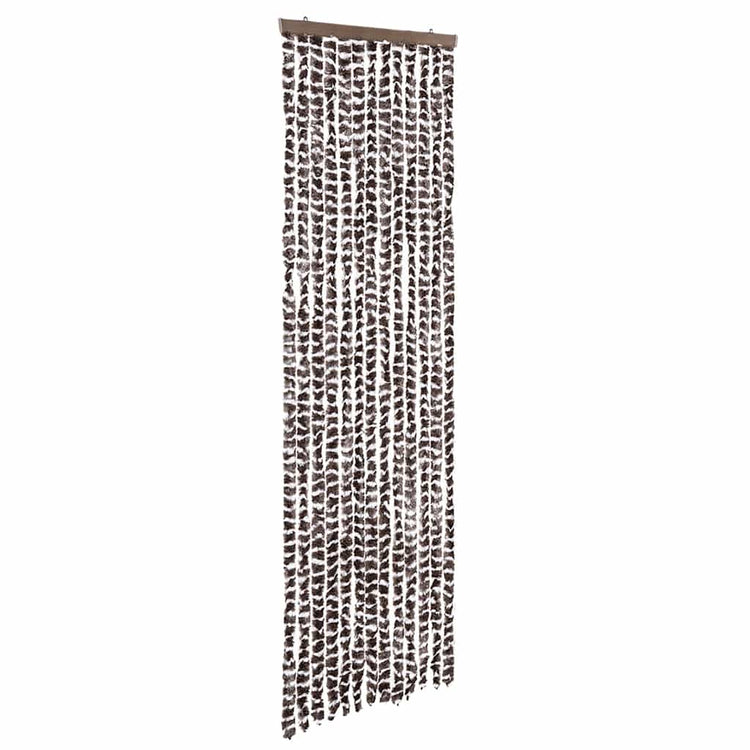 Vidaxl Fly Curtain 56x200 cm CHENILLE BEIGE ET BRORN