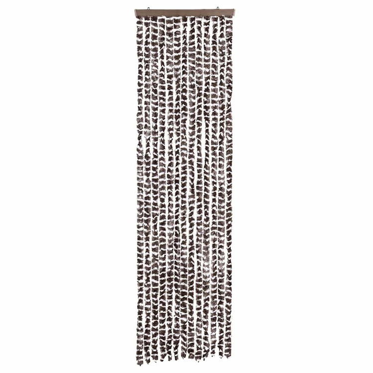 Vidaxl Fly Curtain 56x200 cm CHENILLE BEIGE ET BRORN