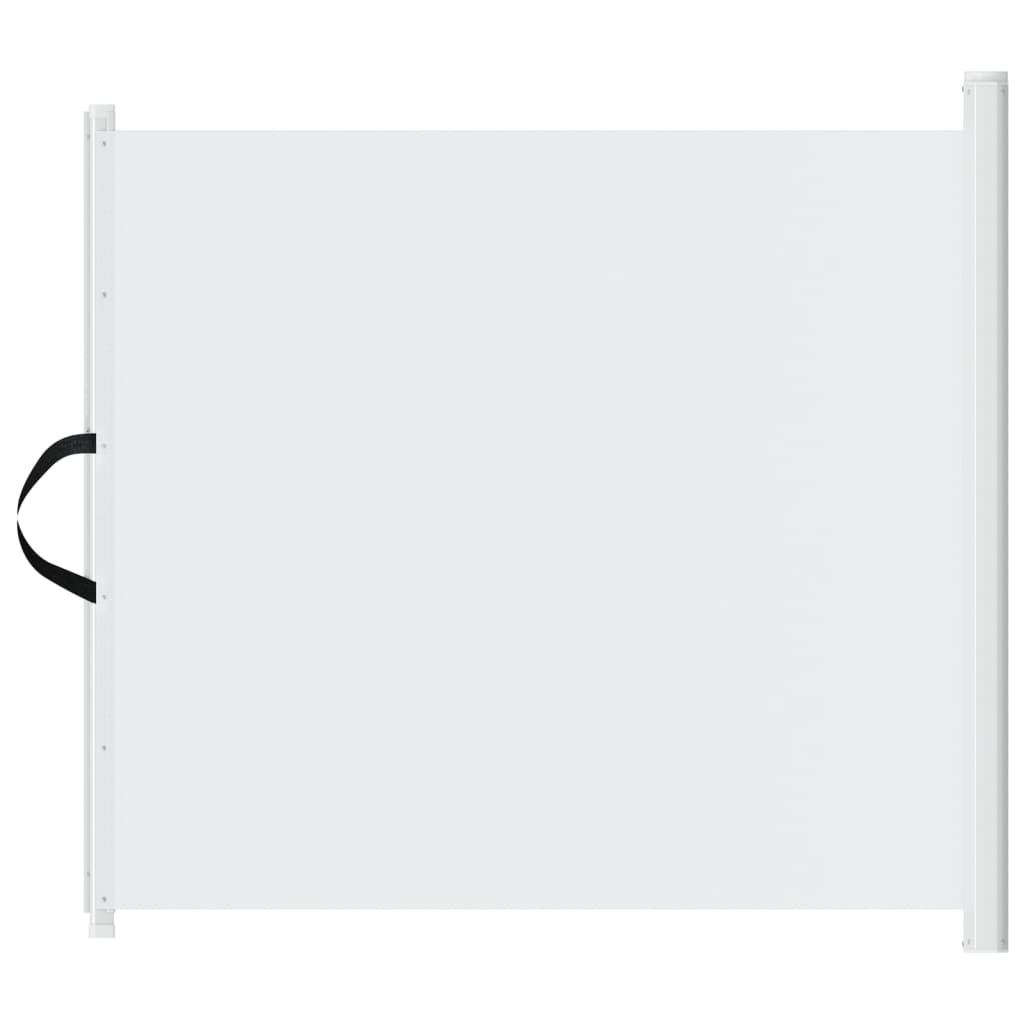 Vidaxx barrière extensible pour animaux de compagnie 82,5x125 cm blanc
