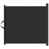 Vidaxl Pet Hek extensible 117,5x125 cm noir